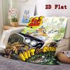 Sam & Max Hit the Road 2D Flat Pattern Flannel Blanket High quality All Seasons Warmth and Comfort Perfect for Christmas Gifts.P260914475