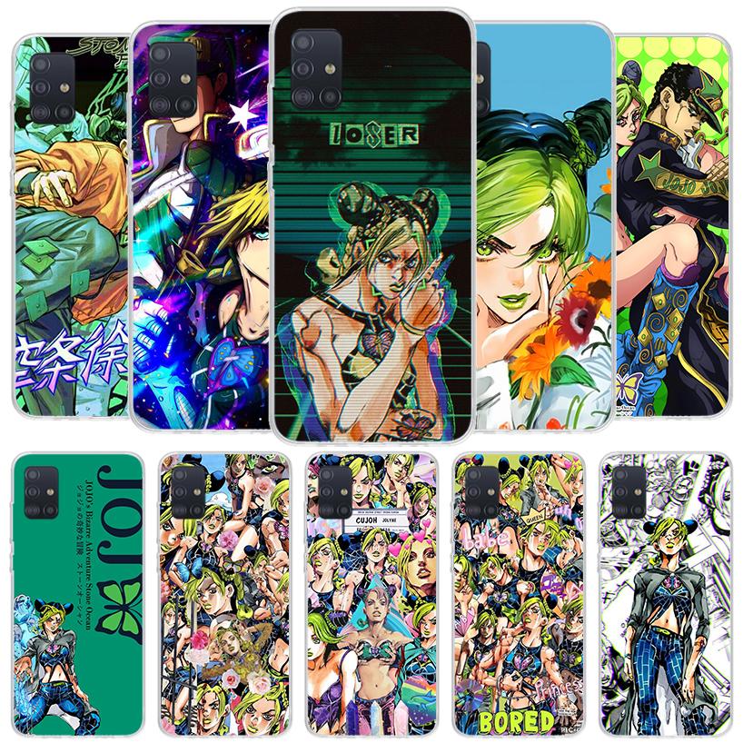 Чехол для телефона JoJo's Bizarre Adventure Джолин Куджо для Samsung Galaxy A12 A22 A32 A52 A72 A02S Чехол для телефона Note 20 Ultra 10 S10