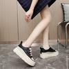 Fashion Luxury Brand Woman High-top Platform Shoes Design New Comfortable Increase Casual Sneakers Flat Shoe Outdoor Female Running Shoe