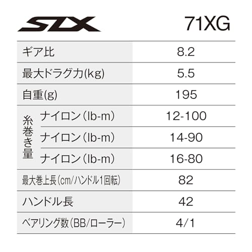 SHIMANO Катушка для приманки 24 SLX 71XG (оставил)