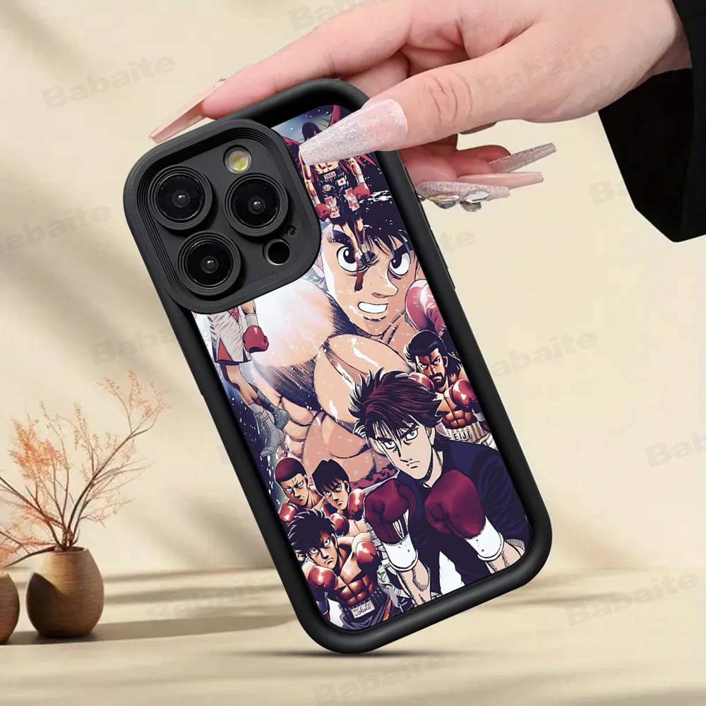Чехол для телефона Аниме H-Hajime N-No I-Ippo Для iPhone 17 16 15 14 13 12 11 Pro Max Plus Силиконовый ударопрочный чехол