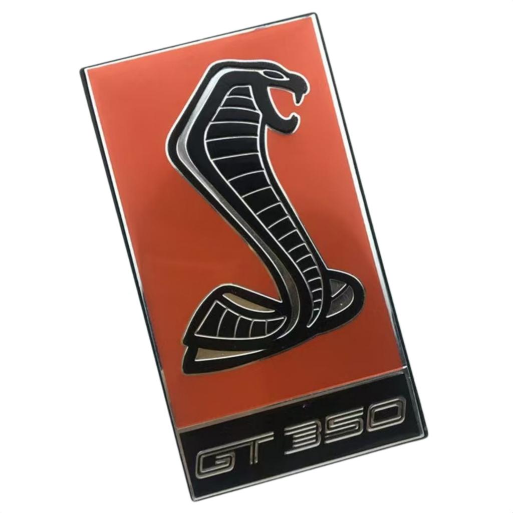 3D Metal Snake Cobra logo Car Front Grille Badge Side Fender Rear Trunk Emblem Stickers Auto Styling Accessories