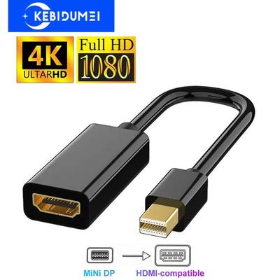 Кабель Mini Display Port-HDMI 4K Адаптер Mini DP-HDMI 1080P Mini DP Male-HDMI-совместимый адаптер для Mac Macbook Pro Air