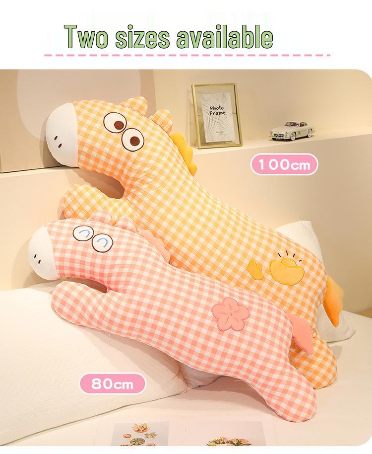 Dopamine Pony Plush Pillow - Cozy Cuddle Companion & Birthday Gift for Girls