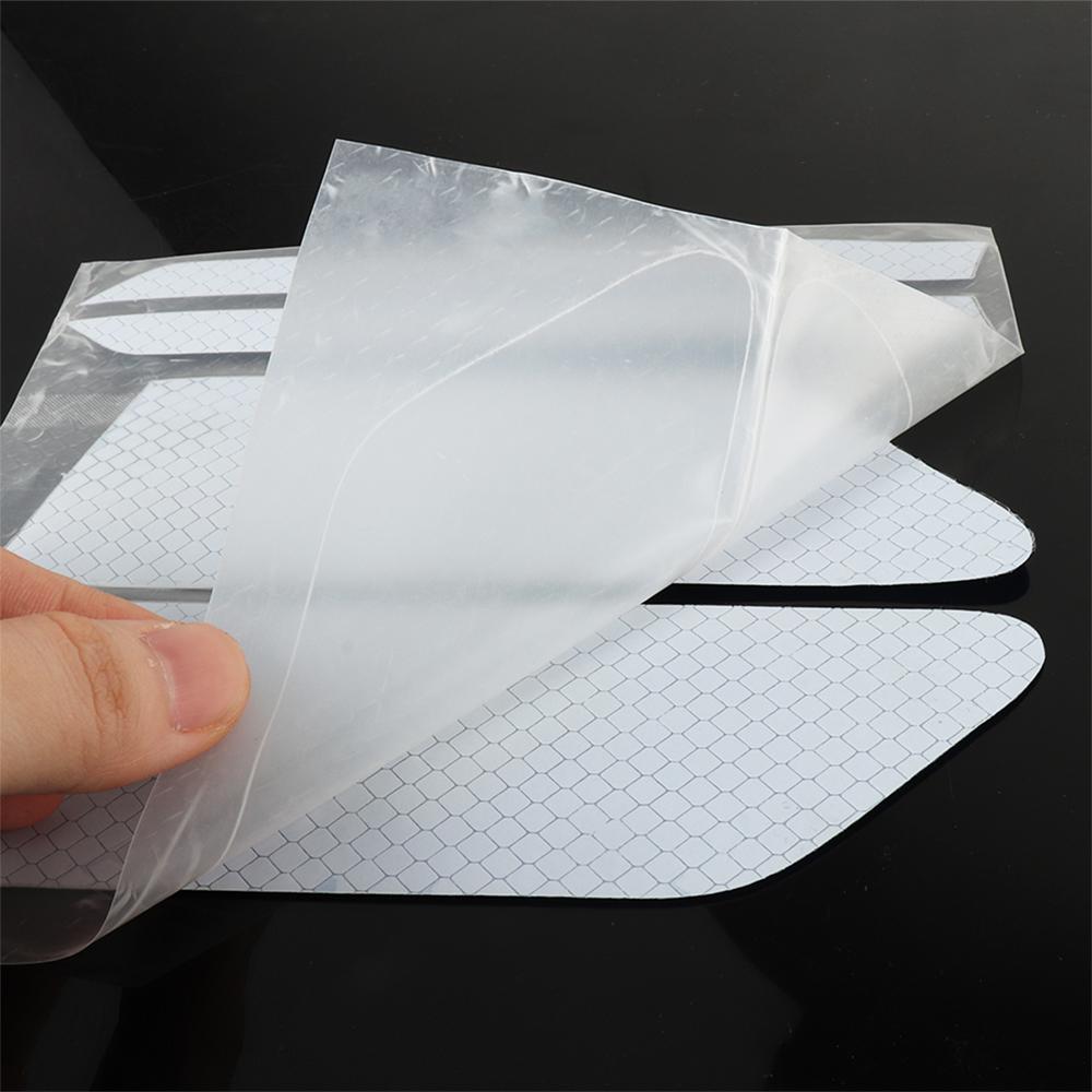 1 pair Reflective Warning Strip Tape Car Side Baffle Decoration Stickers For Citroen C1 C2 C3 C5 Grand Exterior Auto Accessories alz123