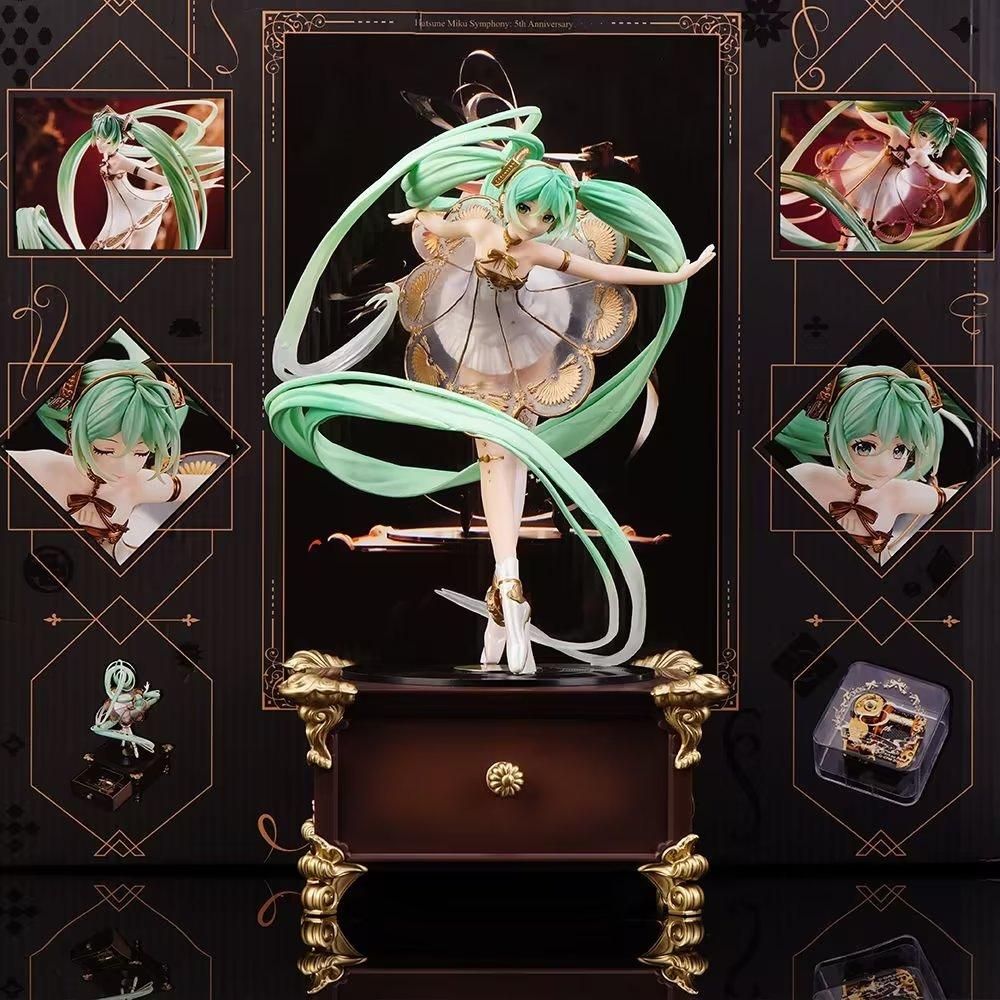 Hatsune Miku Symphony 5th Рисунок Японского Аниме Фигурка Игрушка Игра ПВХ Фигурка Модель