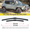 Для Jeep Renegade 2015 2016 2017 2018 2019 BU Передние Задние Щетки Стеклоочистителя Щетки Стеклоочистителя Лобовое Стекло Окно Автомобильные Аксессуары