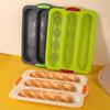 Baguette Mold 3 Slots Vent Hole Design Insulated Handle Easy Demoulding Bread Making Baking Mold