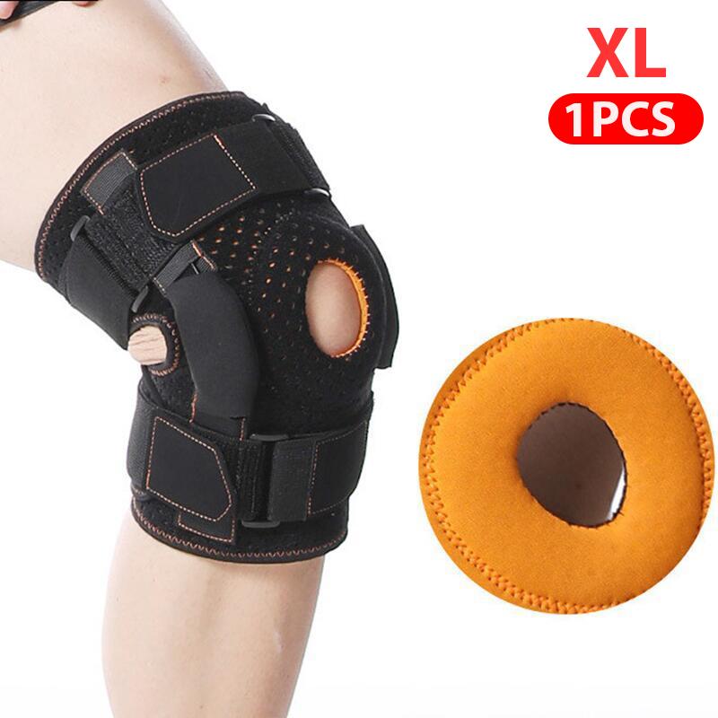 1 шт. ортопедический наколенник, бандаж для сухожилий, связок, менисков, облегчение боли, компрессионный шарнирный протектор колена для мужчин и женщин
