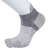 Men's Korean Cotton Split Toe Five-Finger Socks – Breathable, Sweat-Absorbent, Short, and Thin for Summer