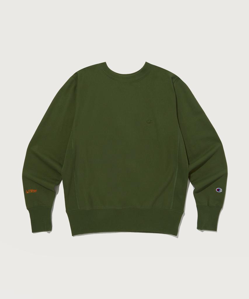 Champion Свитшот с круглым вырезом Reverse Weave Frsw Обычный Хаки
