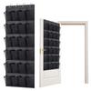 2Pcs Over The Door Shoe Organizer with 24 Pockets for Efficient Shoe Storage and Easy Access for Any Room