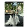 White Tree Of Life, Tree Of Life Natural Stone Feather Rear View Mirror Ornament Car Pendant