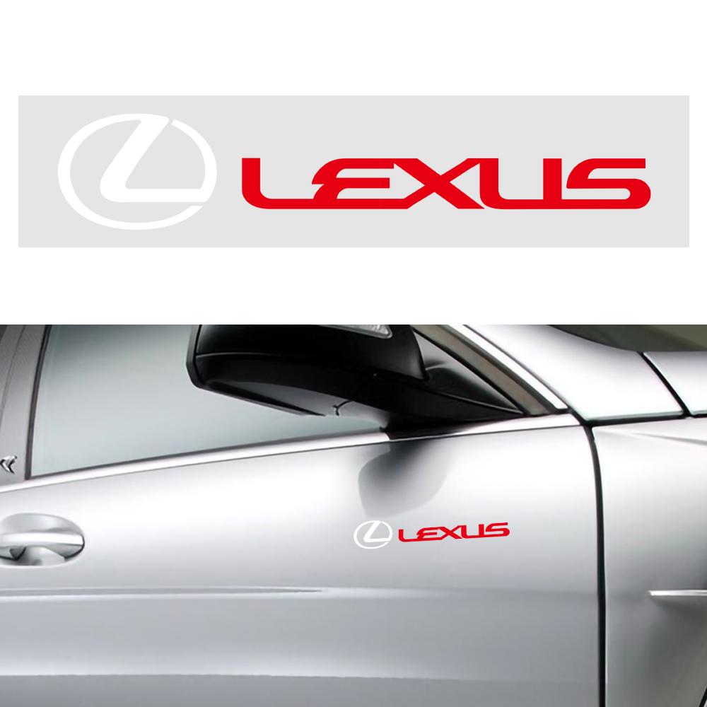 For Lexus FSPORT IS200 ES300h ct200h RX350 IS300h IS250 NX GX Car Styling Body Door Window Trunk Sticker Decor Auto Accessories AFJ1