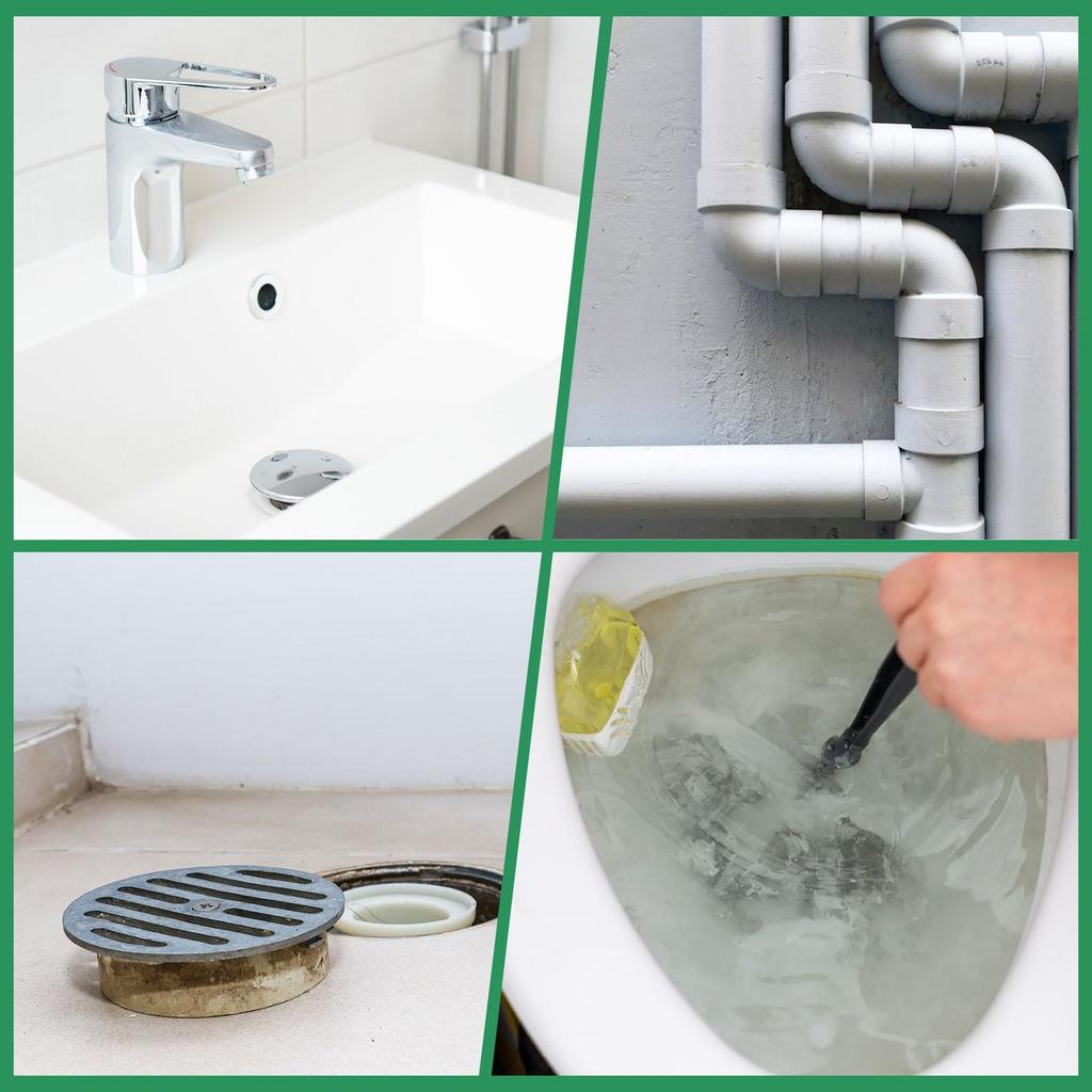 Uxcell 1pcs Drain Clog Remover 2m Drain Auger with Swivel Handle Bristle Remover Spring Cable Plumbing Snake for Kitchen Sink Bathtub Drain Toilet