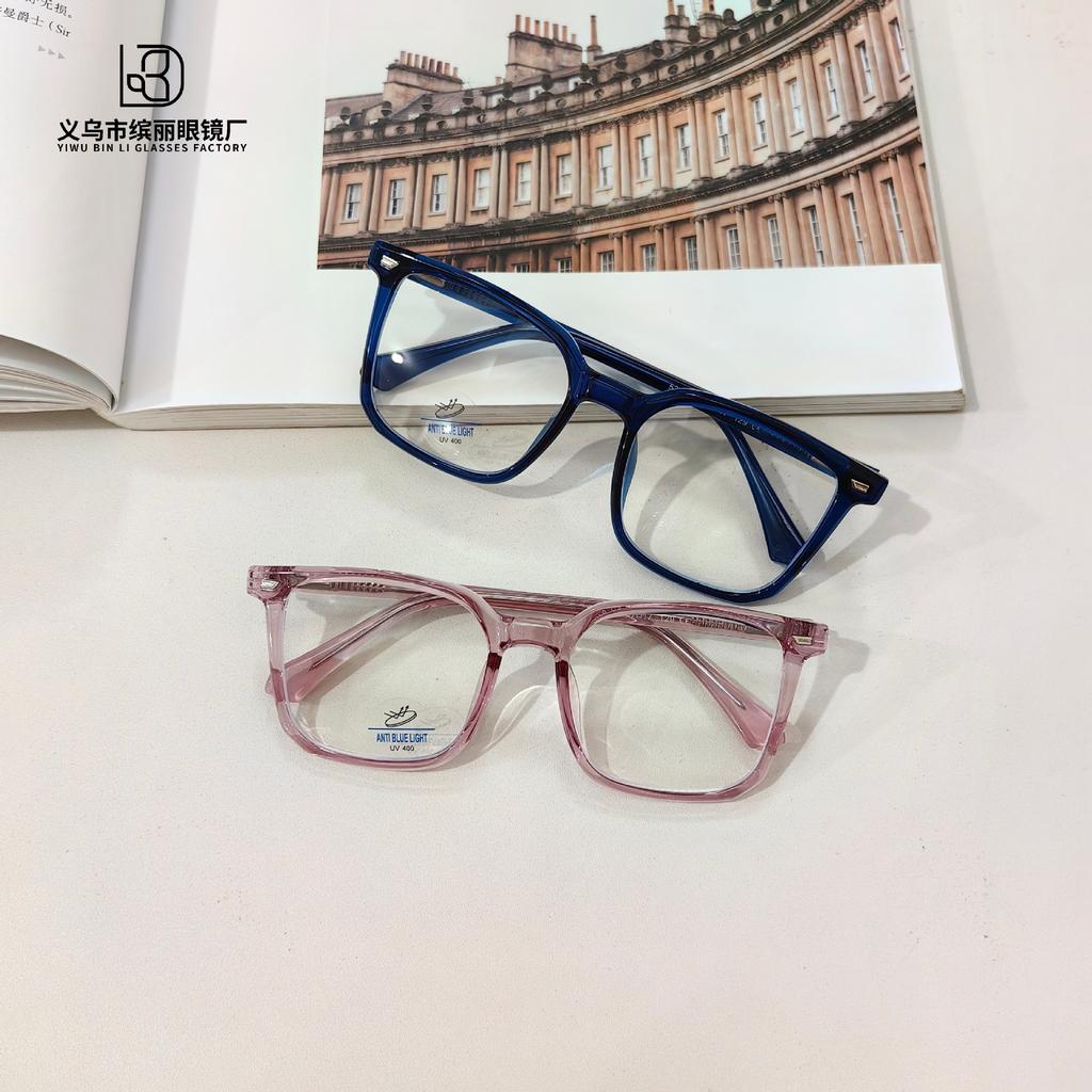 Children'S Anti-Blue Glasses Fashion Boys And Girls Optical Glasses Students Can Be Equipped With Myopia Anti-Ultraviolet Flat Glasses