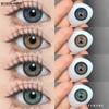 Brand New Colored Contact Lenses, Blue Gasses Lenses, Brown Natural Beauty Lenses, Green Contact Lenses 1 Pair