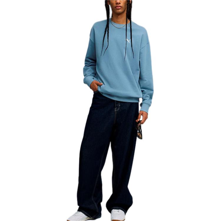 Puma Удобный Универсальный Спортивный Повседневный Вязаный Свитшот Мужской Свитшот 631809-34