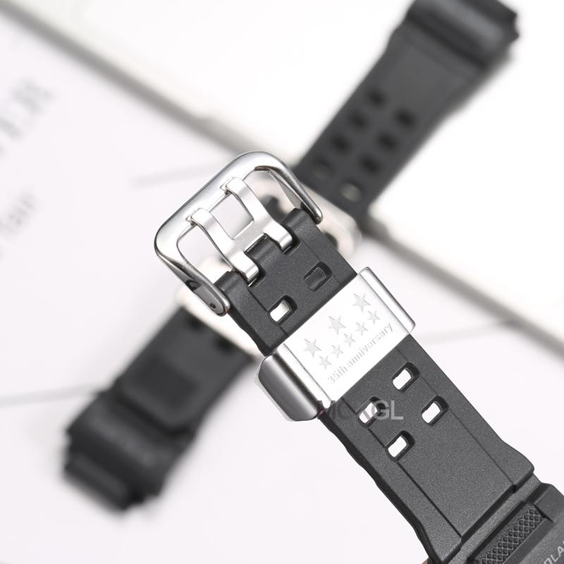 Для Casio 10455201 Запасной полимерный ремешок Подходит для часов GW-9400-1 Ремешок Rangeman GW-9400 Мужской ремешок Аксессуары для спортивных часов