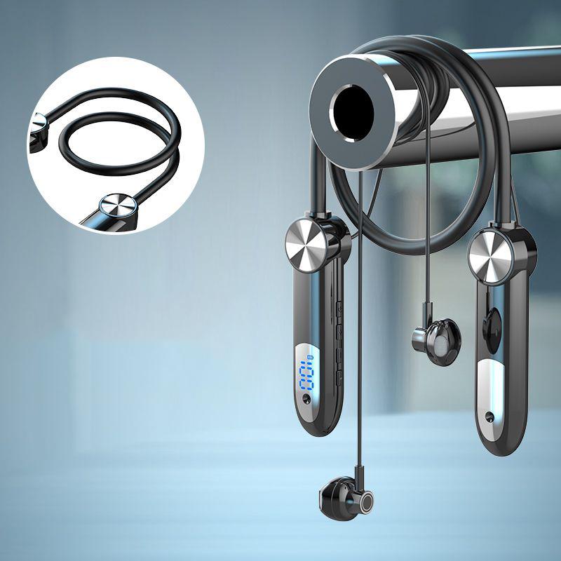 Waterproof Wireless Bluetooth5.3 Neckband Earphones Sport Magnetic Headset In Ear Earbuds Stereo Headphones For IOS Android Phone