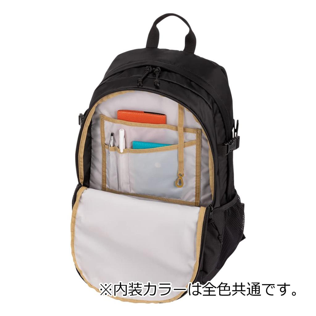 COLEMAN Рюкзак Walker Daypack, 25 л, формат B4, легкий, черный меланж, для активного отдыха и поездок на работу