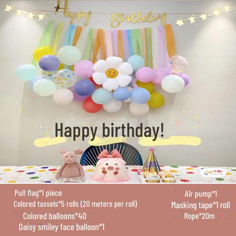 Маленькая красная книга с кисточками, украшение на день рождения для девочек