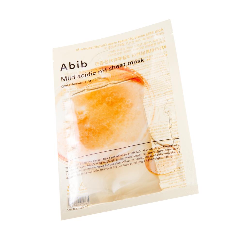 Abib Mild Acidic pH Sheet Mask Fit 10 Sheets 5 Types Option (Heartleaf / Jericho Rose / Aqua / Glutathiosome / Honey)
