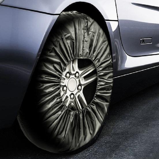 Чехол для автомобильной шины с затягивающимся поясом, регулируемой пряжкой, водонепроницаемый, пылезащитный протектор