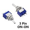 10pcs 3-Pin 2 Position Mini Toggle Switch 33mm / 1.3" 3-Pin 2 Position  Household Appliances
