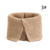 Elegant Winter New Ring Scarf Fashion Lady Neck  Unisex Wraps Women Geometric Warm Female Fur Solid