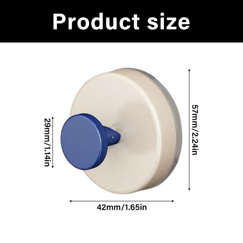 Space Saving Dopamines Suction Hook Easy Installation Holds Relocates Vibranting Color Bathroom Kitchen Storage