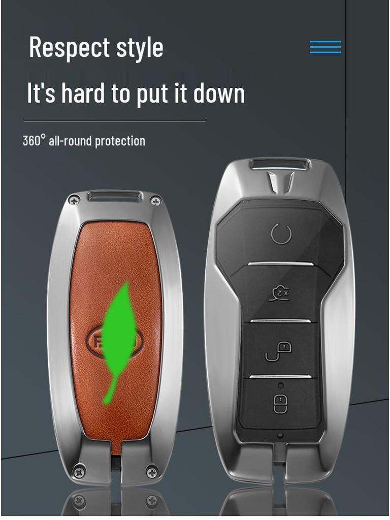 BYD Key Case for 21 Models: Song Pro, Han EV, Tang DM-i, Qin Pro, Song MAX, Yuan, S7, Plus