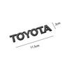 ACH1   3D Rear Trunk Emblem for Toyota RAV4 Corolla Camry Prado GT86 Crown REIZ CHR Avalon Hilux Tacoma Car Logo Car Accessories
