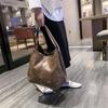Women's Bags European And American Soft Leather Shoulder Bags Ladies All Match Shoulder Bags Simple Portable Tote Bags