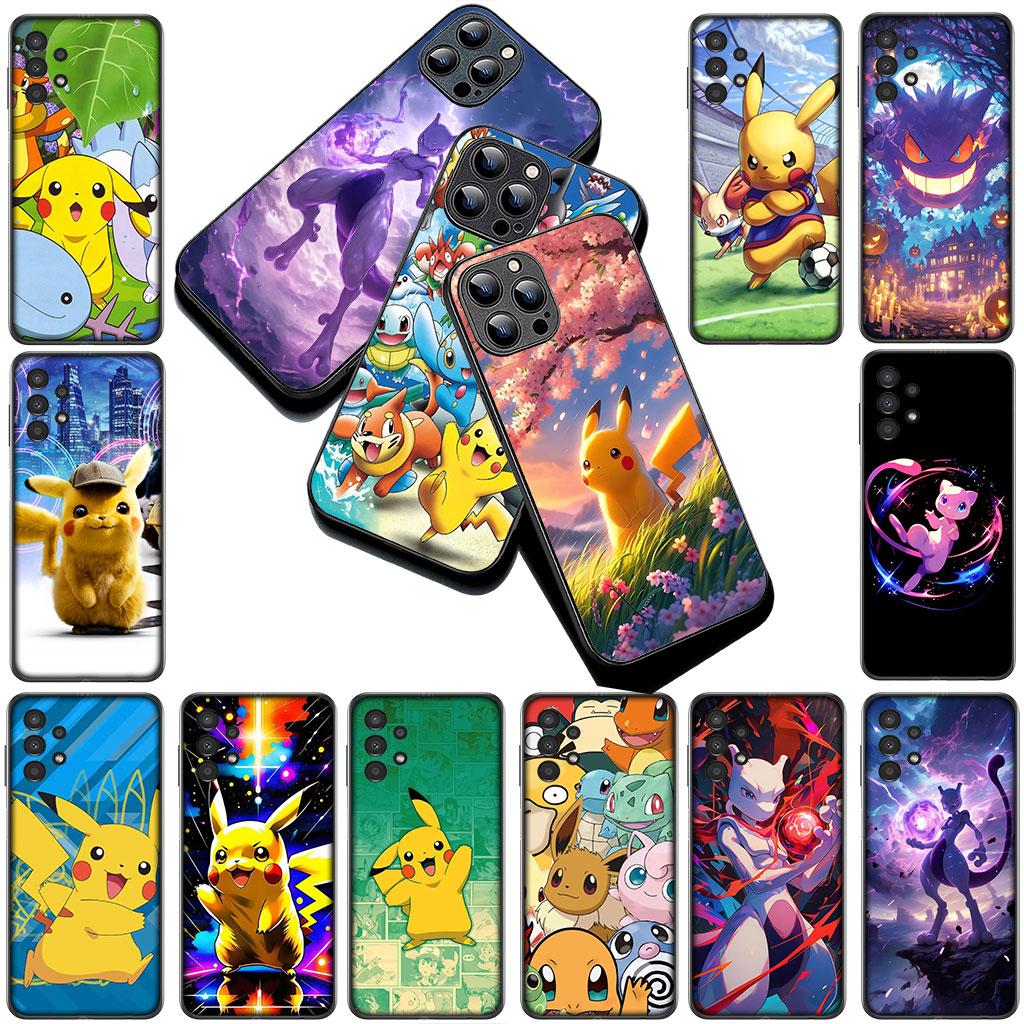 Phone Cover for Xiaomi Redmi Note 14 13 Pro Plus ProPlus 14C A4 13C Pro+ 5G Casing Case Mewtwo P-Pokemons Mew two P-Pikachus