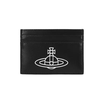 Vivienne Westwood 54030007w L0077 N401 Держатель для карт из шелка и кожи