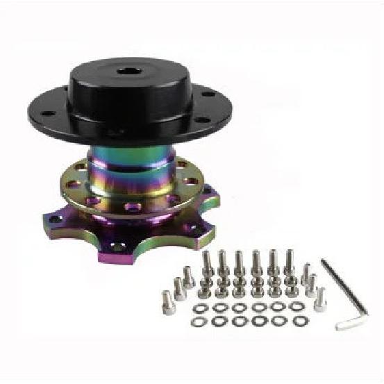 Universal Steering Wheel Quick Release Hub Boss Kit Wheel Hub Adapter For 6 hole Steering Wheel Hub