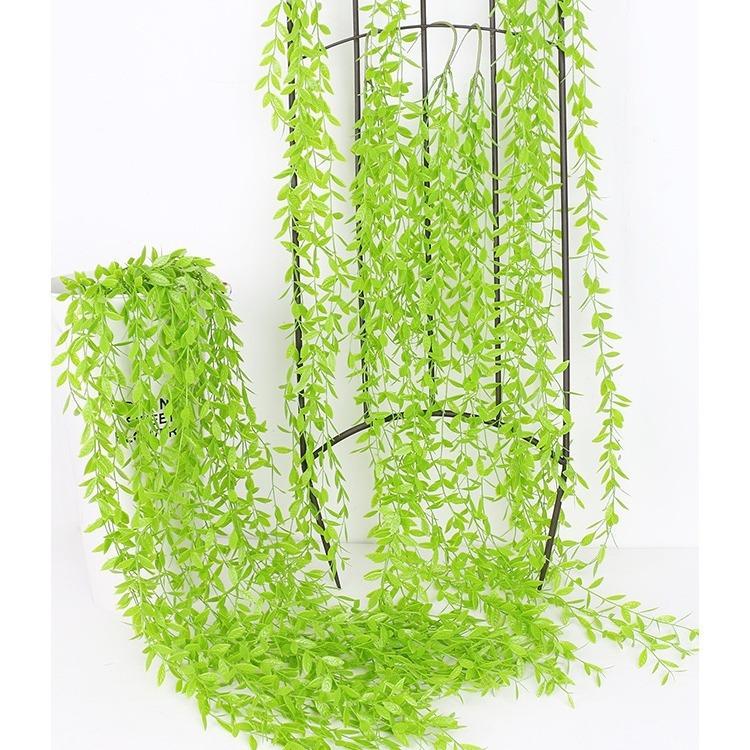 1 шт. Искусственное растение плющ красный зеленый ивовый плющ украшение для дома садовый лист лоза вечеринка подвесное украшение искусственный цветок