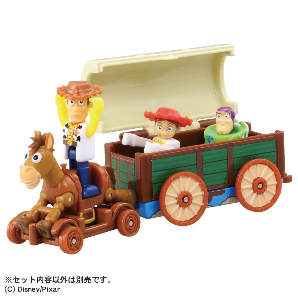 Takara Tomy Tomica Disney Motors Dream Tomica Ride On Toy Story SP Jessie Toy Box Miniature Car Toy 3 and & Andy's (Ages up)