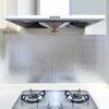 Kitchen Wallpaper Stickers Self Adhesive Aluminum Foil Oil Proof Waterproof Stickers for Countertop Drawer Cabinets Shelf Line