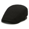 Men's Hat Autumn Winter Outdoor Casual Personal Peaked Cap Women's Retro British Solid Color Light Board Beret