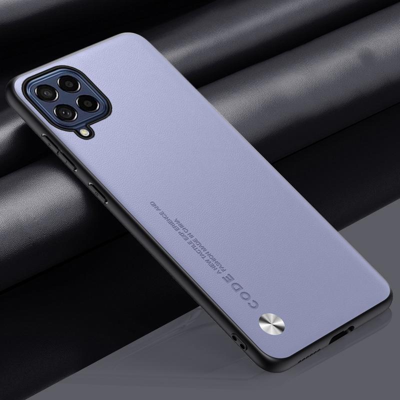 Роскошный чехол из искусственной кожи для Samsung Galaxy A22 4G M22 M32, задняя крышка, матовый силиконовый чехол для телефона с полной защитой для Samsung M32 4G