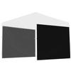 FIELDOOR Тент-шатер Специальные боковые стенки Боковые шторы Стенового типа Сталь и алюминий [Черный] [Только 2,5 м] [2 шт.]