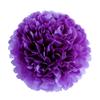 1pcs Set 7.8inch Purple Paper Paper Flowers Decorations For Birthday Party Flower Balls Paper Pom Pom Paper Balls Pom Pom Paper
