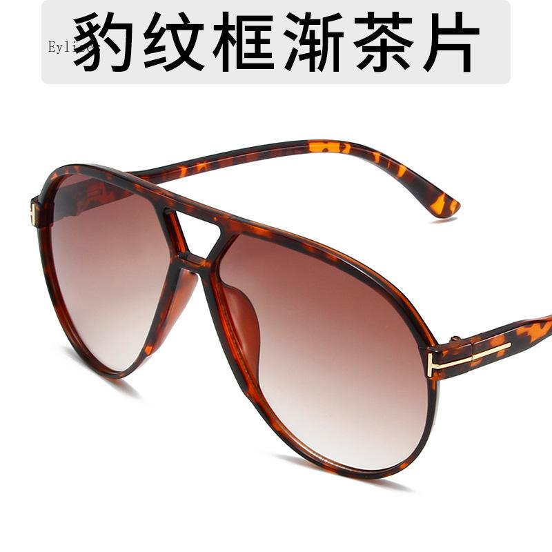 Винтажные солнцезащитные очки-пилоты оверсайз женские дизайнерские черные желтые очки с градиентом большая оправа солнцезащитные очки UV400 роскошные мужские Ш