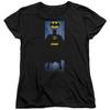 Batman Batman Block Womens T Shirt Black Officially Licensed