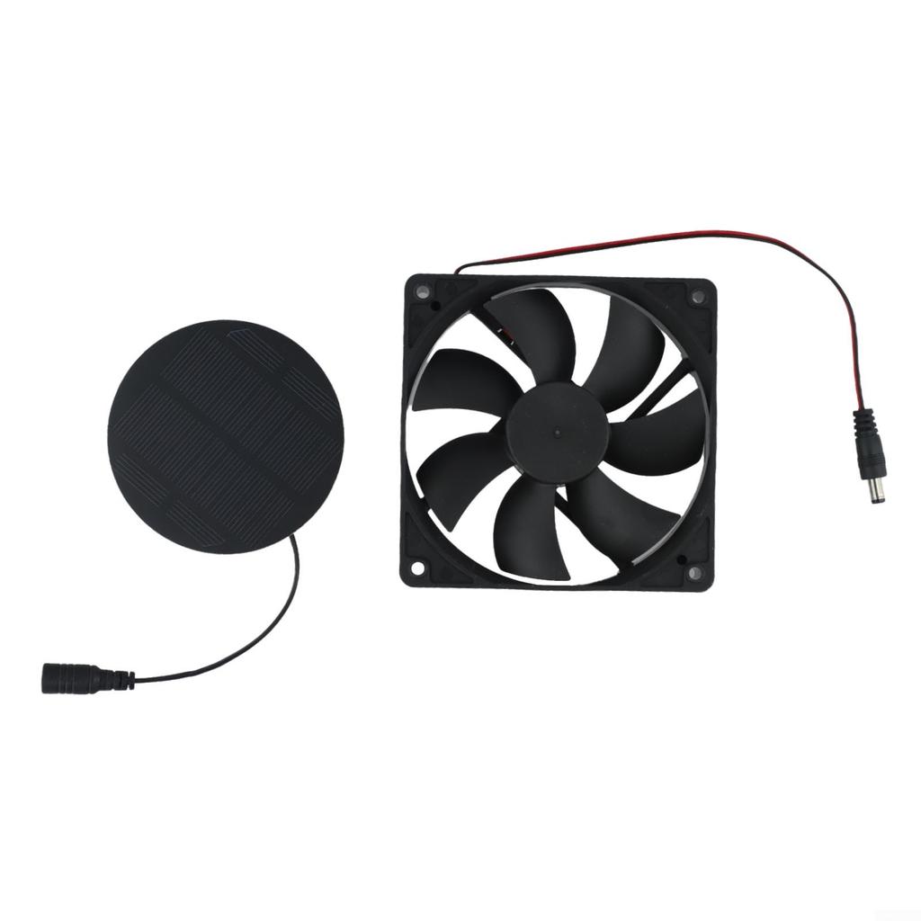 Ventilation Lightweight Solar Powered Panel Applications