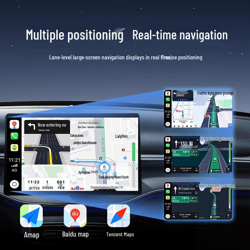 Универсальный проводной к беспроводному адаптер CarPlay и Android Auto