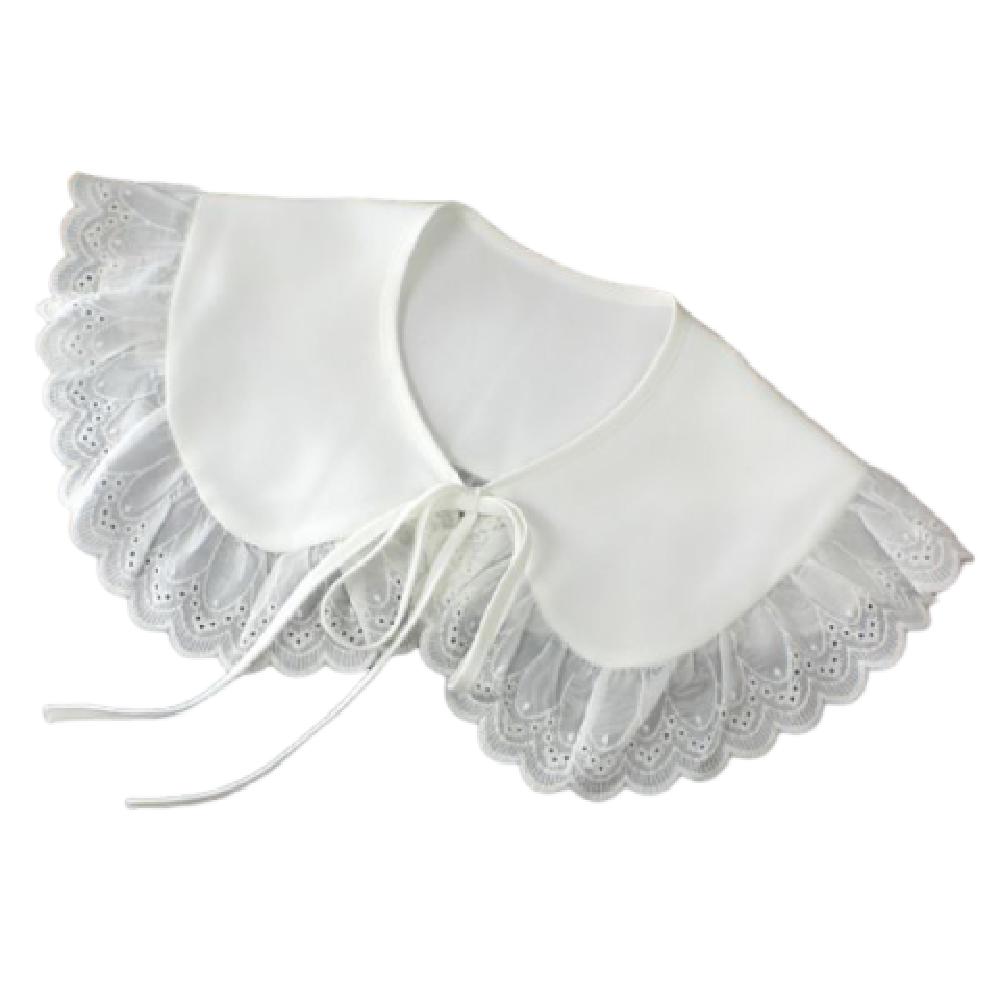 Elegant Detachable Collar Sweet Ruffled Shawl Fashion Blouse Shoulders Fake Collar All Matching