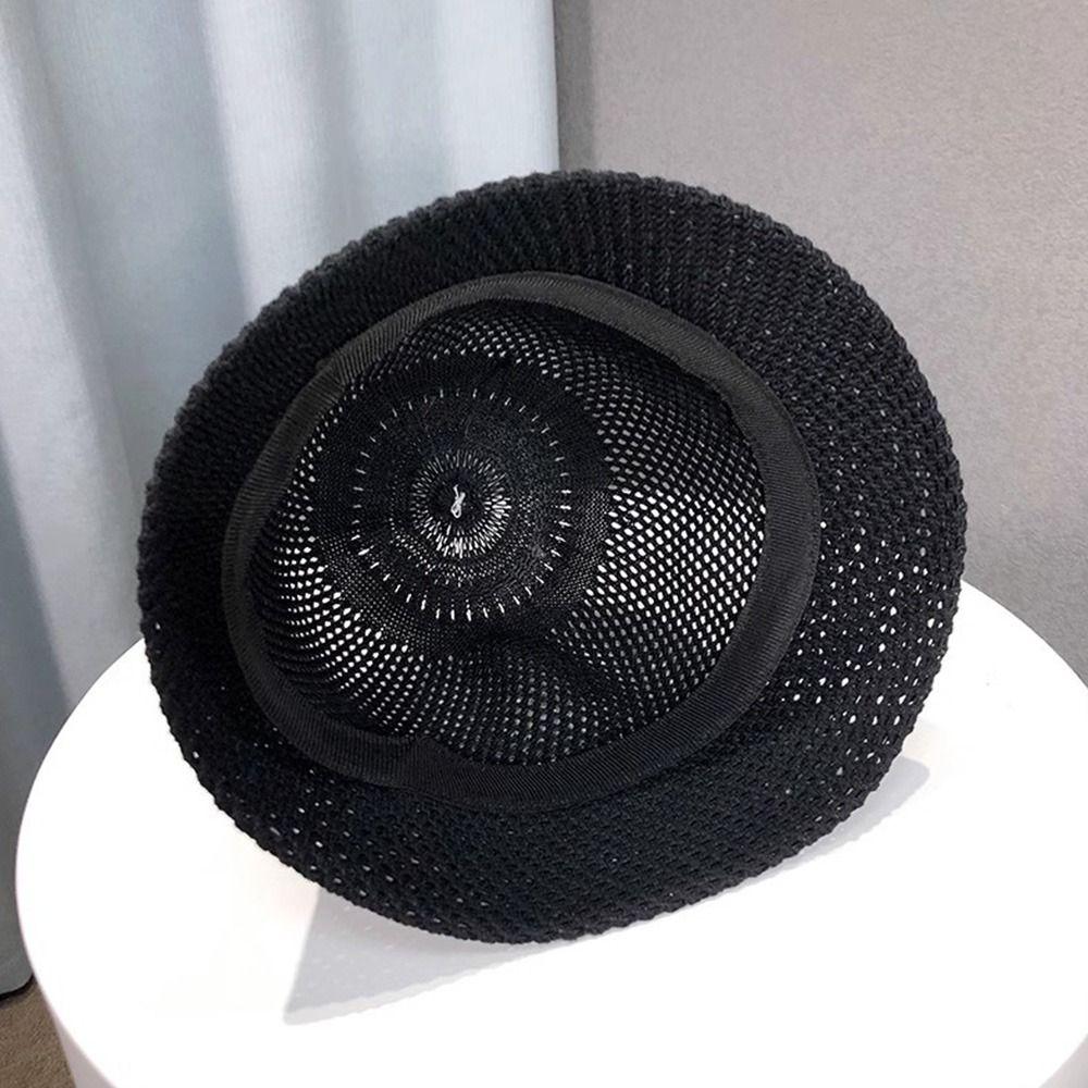 Панама с ажурным узором, дышащая шляпа от солнца, новая модная шляпа рыбака, весна-лето